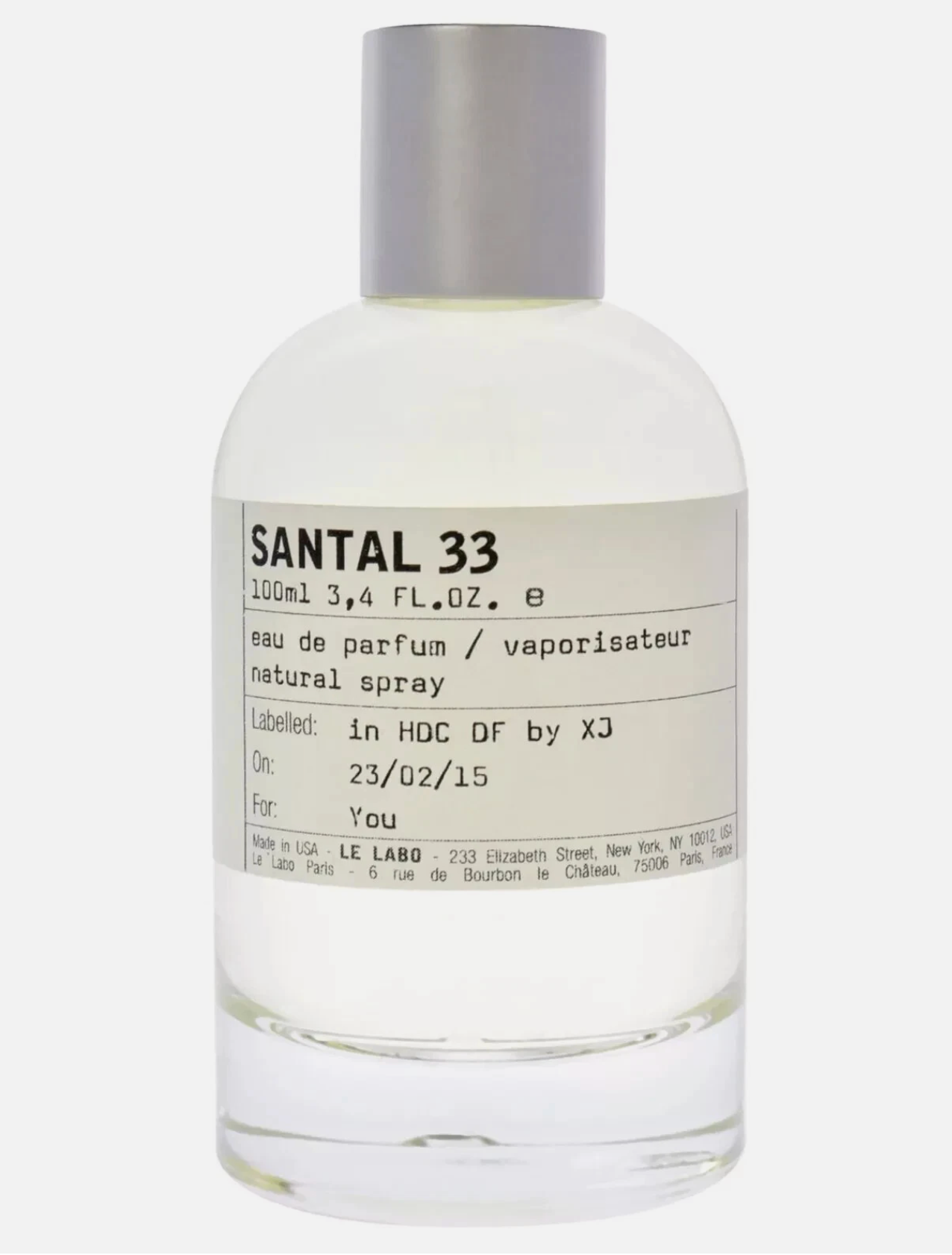 Le Labo another 33 Spray for Unisex Eau de Parfum EDP 3.4 oz/100ml Spray