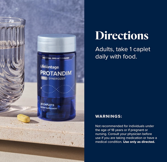 Protandim Nrf2 Synergizer (30 Caps) Nrf2 Activator, Healthy Aging Supplement