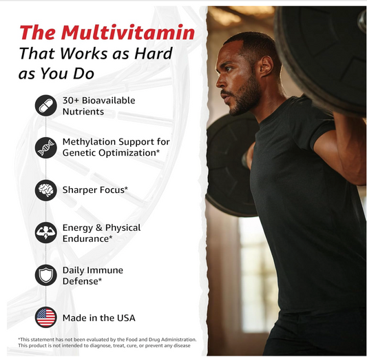 10X Health Methylated Multivitamin - 90 Capsules