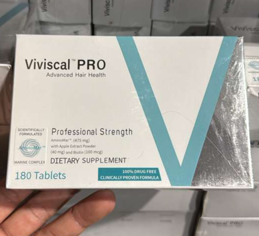 Viviscal PRO Advanced Hair Health – Pack of 2 (360 Tablets) | Professional Strength Hair Growth Supplement