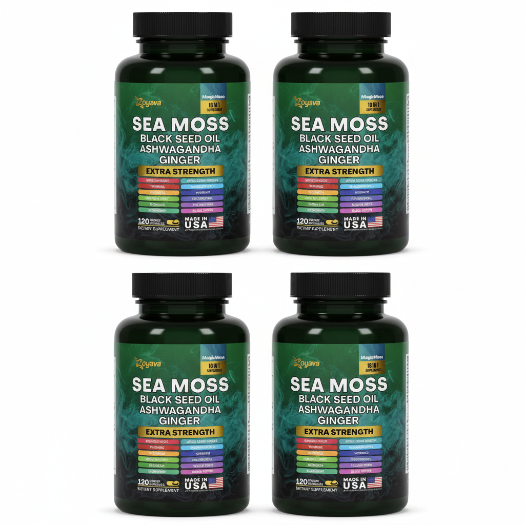 Zoyava Sea Moss 16-in-1 – 4 Pack arrangement
