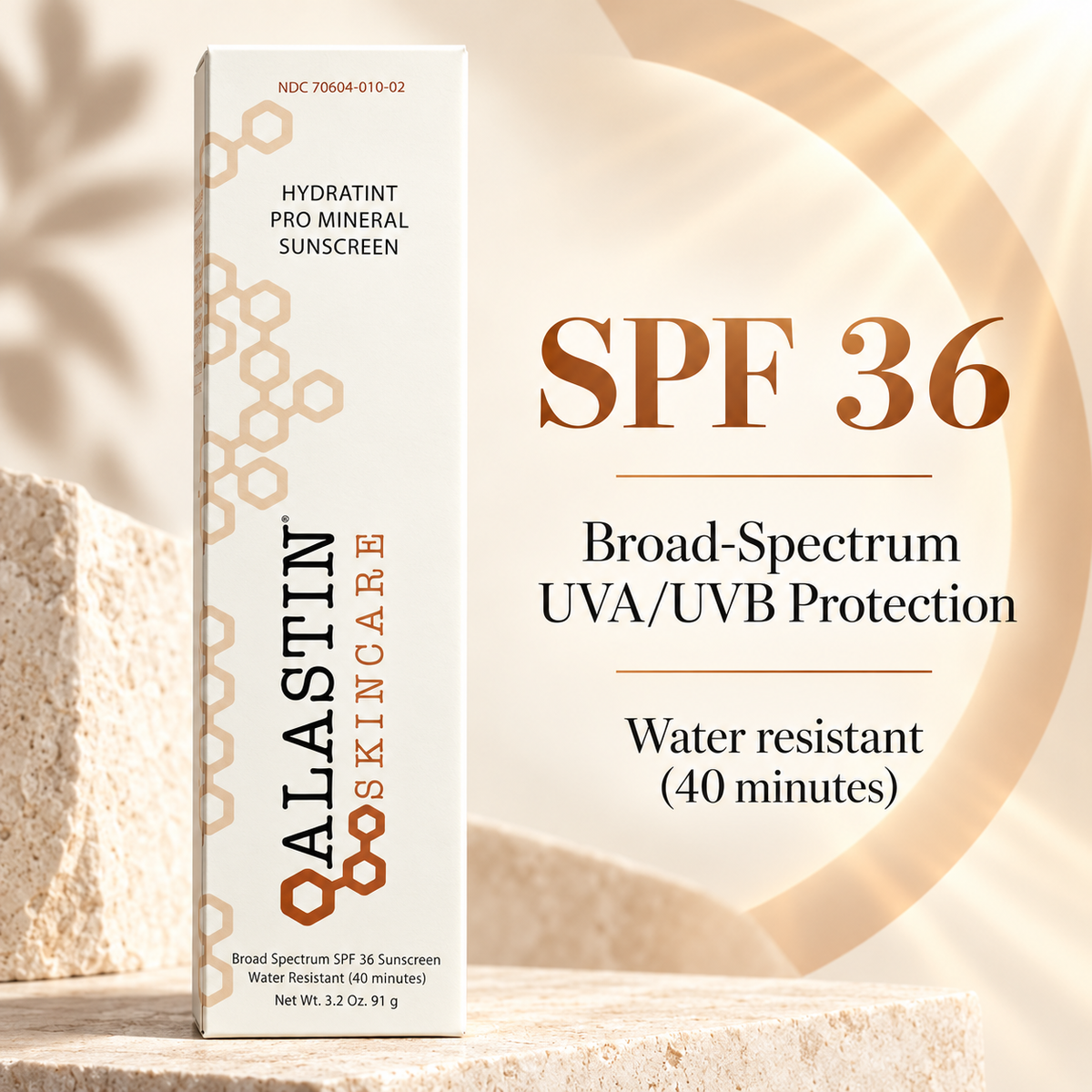 ALASTIN HydraTint Pro Tinted Mineral Sunscreen SPF 36 – 3.2 oz / 91 g