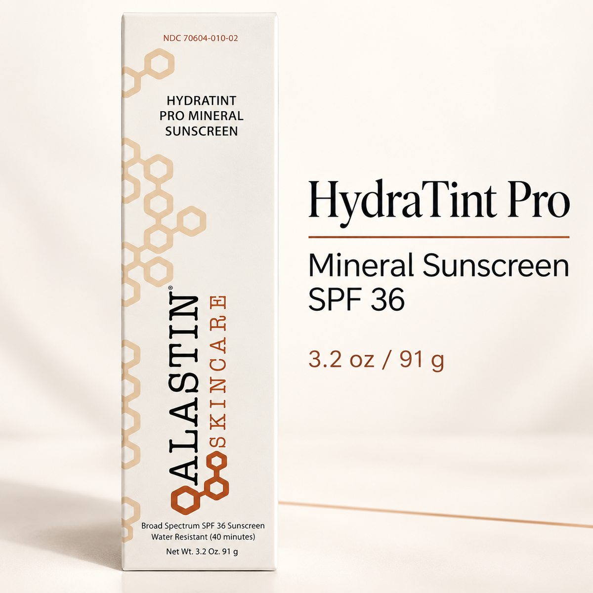 ALASTIN HydraTint Pro Tinted Mineral Sunscreen SPF 36 – 3.2 oz / 91 g