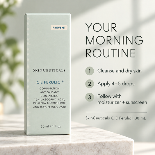 SkinCeuticals C E Ferulic Vitamin C Serum – 15% L-Ascorbic Acid, 1 fl oz / 30 mL