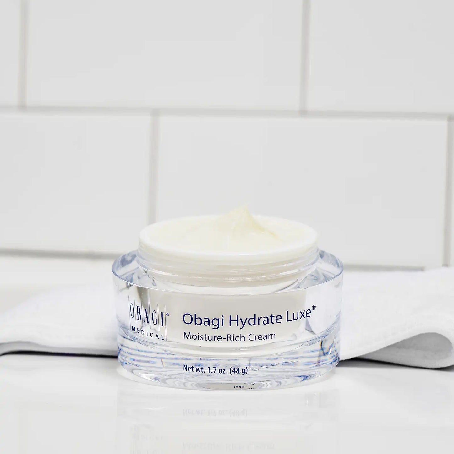 Obagi Hydrate Luxe Moisture Rich Cream – 1.7 oz / 48 g | Intense Hydration & Anti-Aging Night Cream