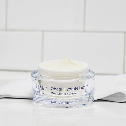 Obagi Hydrate Luxe Moisture Rich Cream – 1.7 oz / 48 g | Intense Hydration & Anti-Aging Night Cream