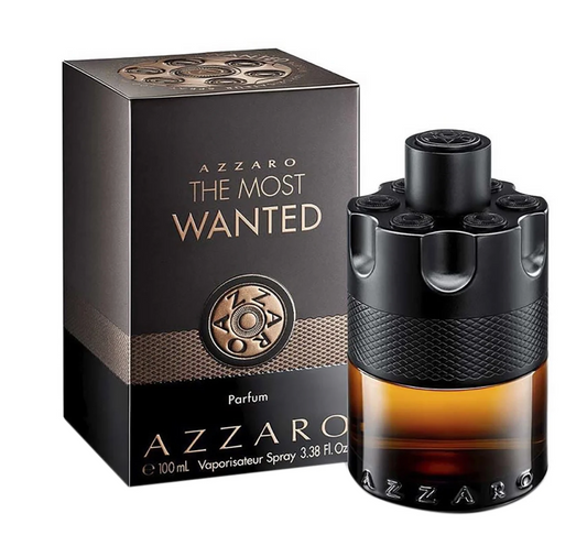 Azzaro The Most Wanted Parfum 100ml/ fl 3.4oz- Intense Mens Cologne - Spicy & Seductive Fragrance for Date Night - Lasting Wear - Irresistible Luxury Perfumes for Men