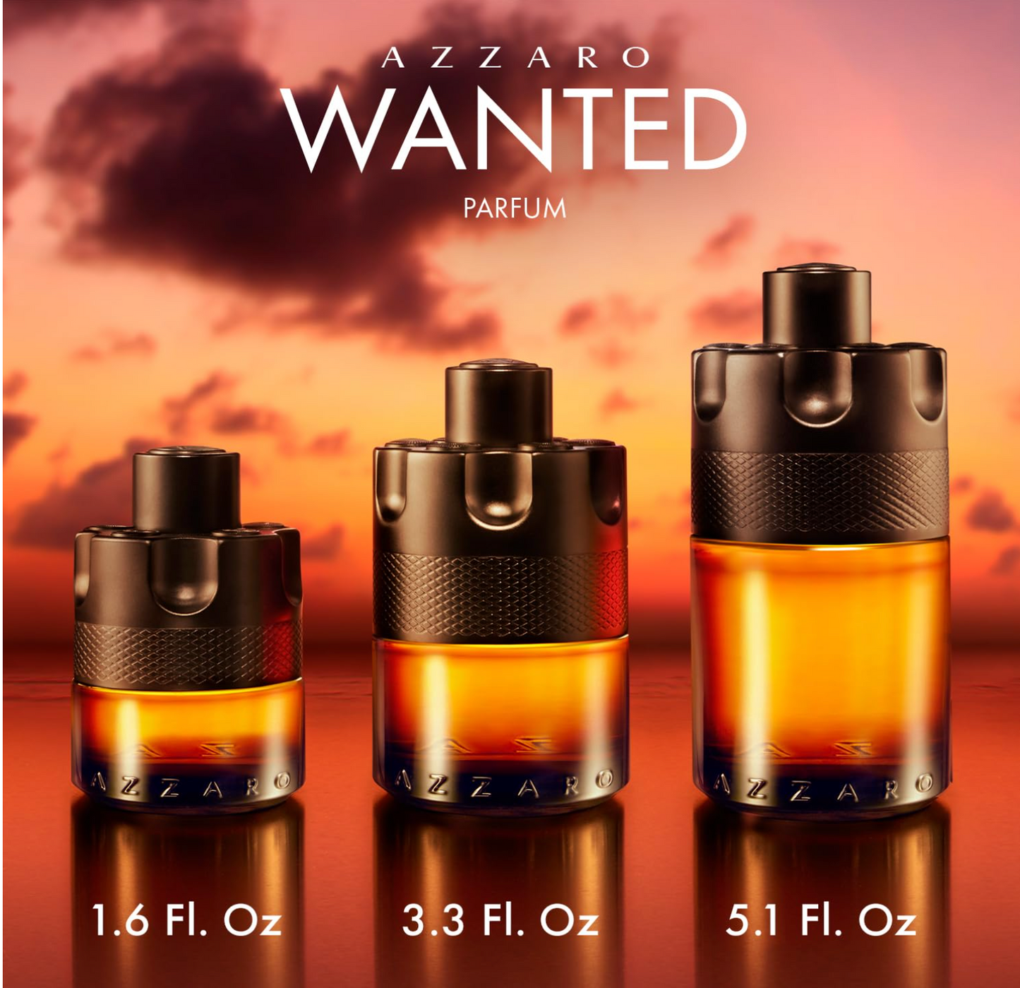 Azzaro The Most Wanted Parfum 100ml/ fl 3.4oz- Intense Mens Cologne - Spicy & Seductive Fragrance for Date Night - Lasting Wear - Irresistible Luxury Perfumes for Men