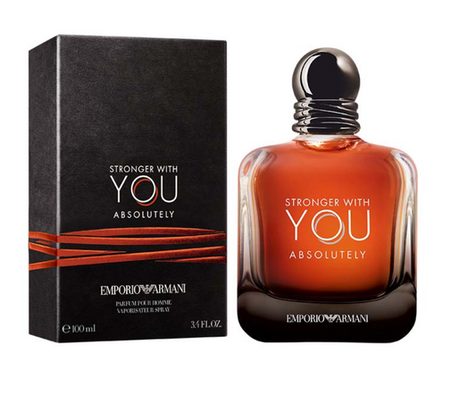 Stronger With You Absolutely - Parfum - Cologne for Men - Spicy Ambery Gourmand Men’s Fragrance 100 ml