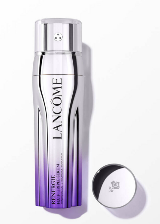 Lancôme Rénergie H.C.F. Triple Serum - Hyaluronic Acid Serum for Visible Correction of Anti Aging Signs & Dark Spots - With Vitamin C+, Niacinamide & Ferulic Acid