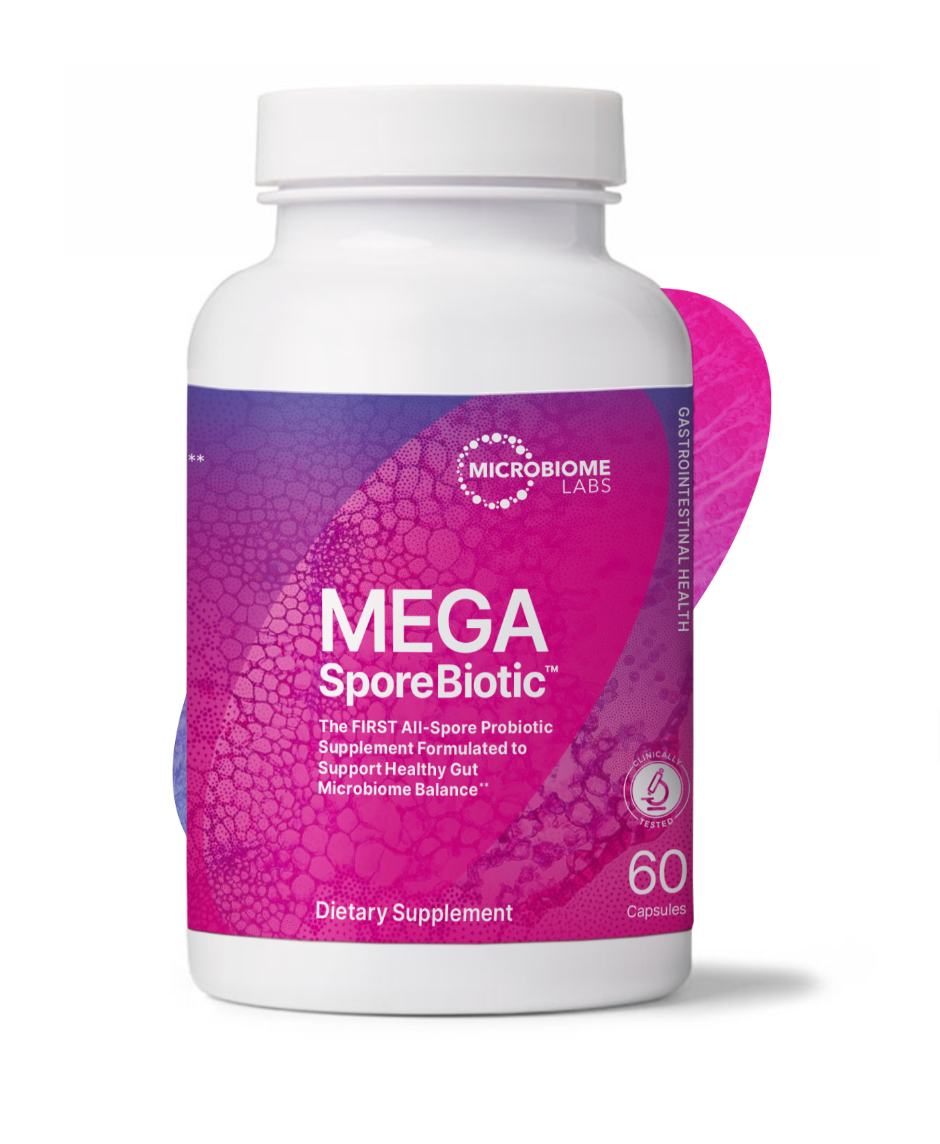 MegaSporeBiotic 60 Capsules.