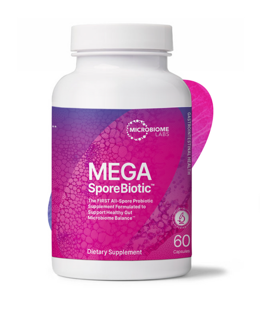 MegaSporeBiotic 60 Capsules.