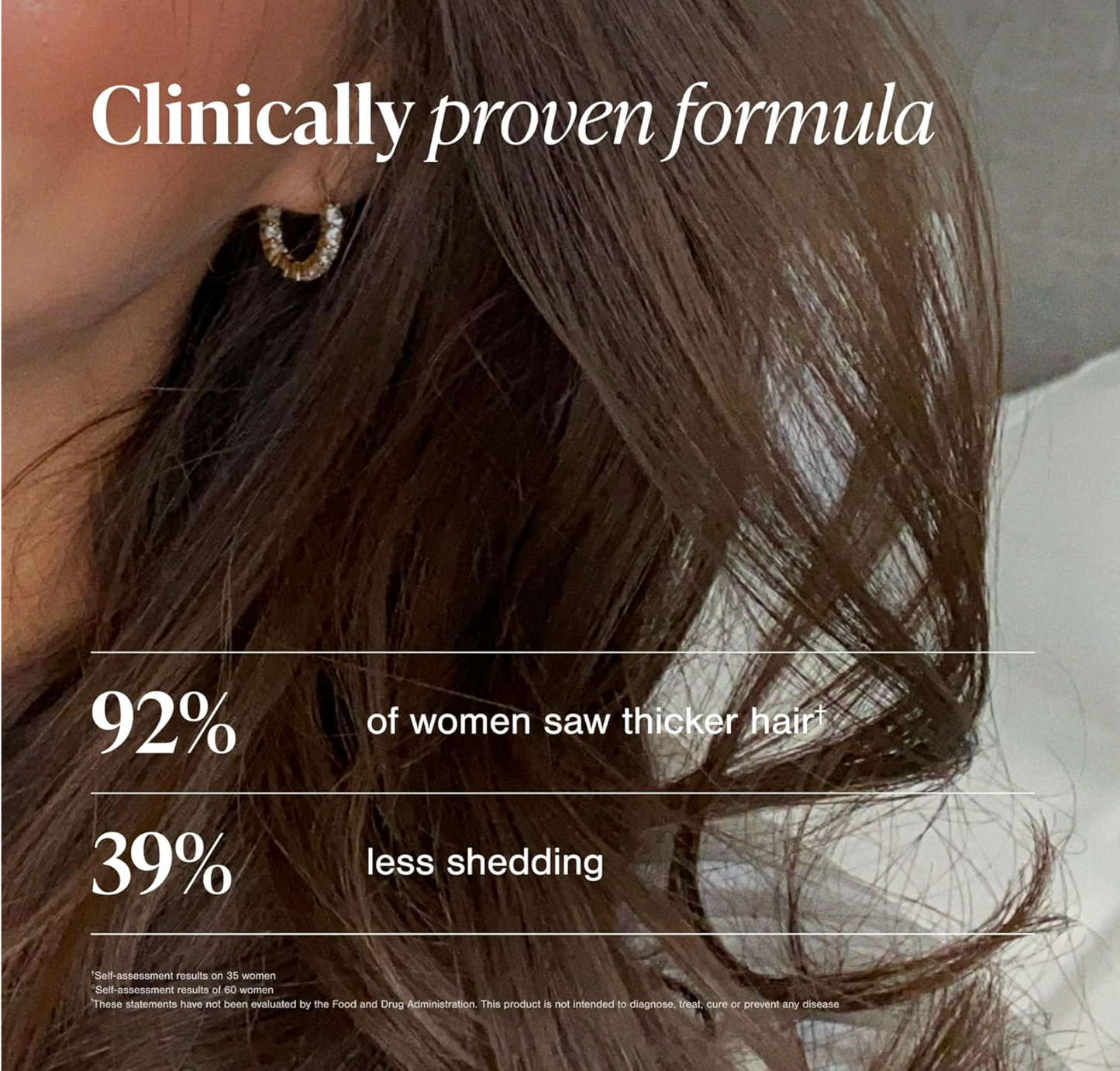 Viviscal Hair Growth Supplements for Women, Thicker Fuller Hair Support for Thinning Hair and Hair Loss, with Biotin and Marine Collagen, Drug-Free, 180 Tablets, 90-Day Supply