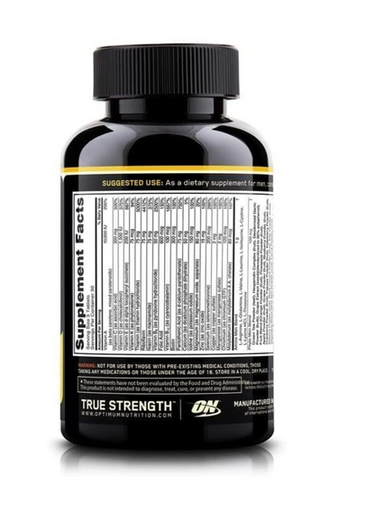Optimum Nutrition Opti-Men Daily Multivitamin Supplement, 90 Count