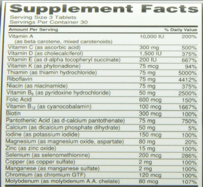 Optimum Nutrition Opti-Men Daily Multivitamin Supplement, 90 Count