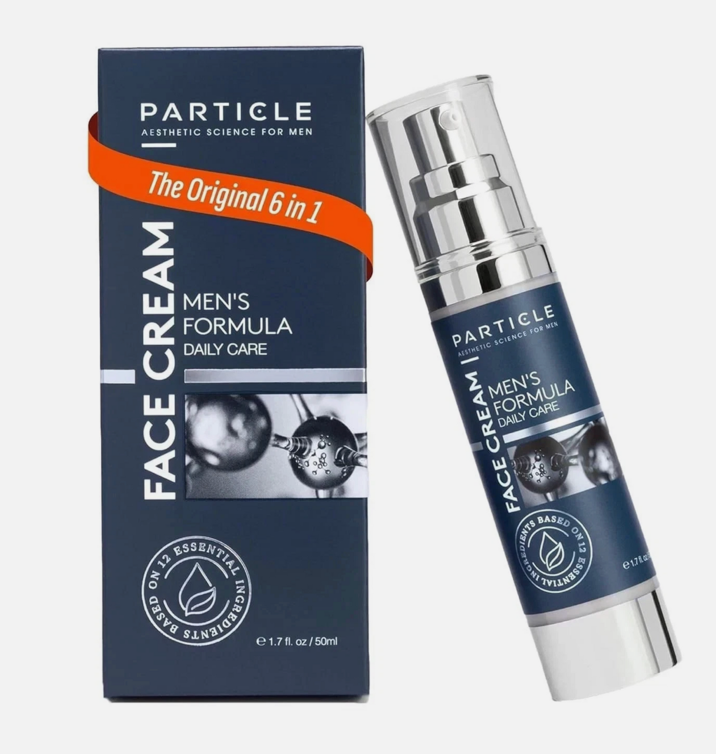 Particle FACE CREAM Men's Formula 6 in 1 Anti-Aging Moisturizer 1.7oz
