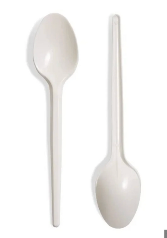 Disposable Clear Plastic Spoon Set