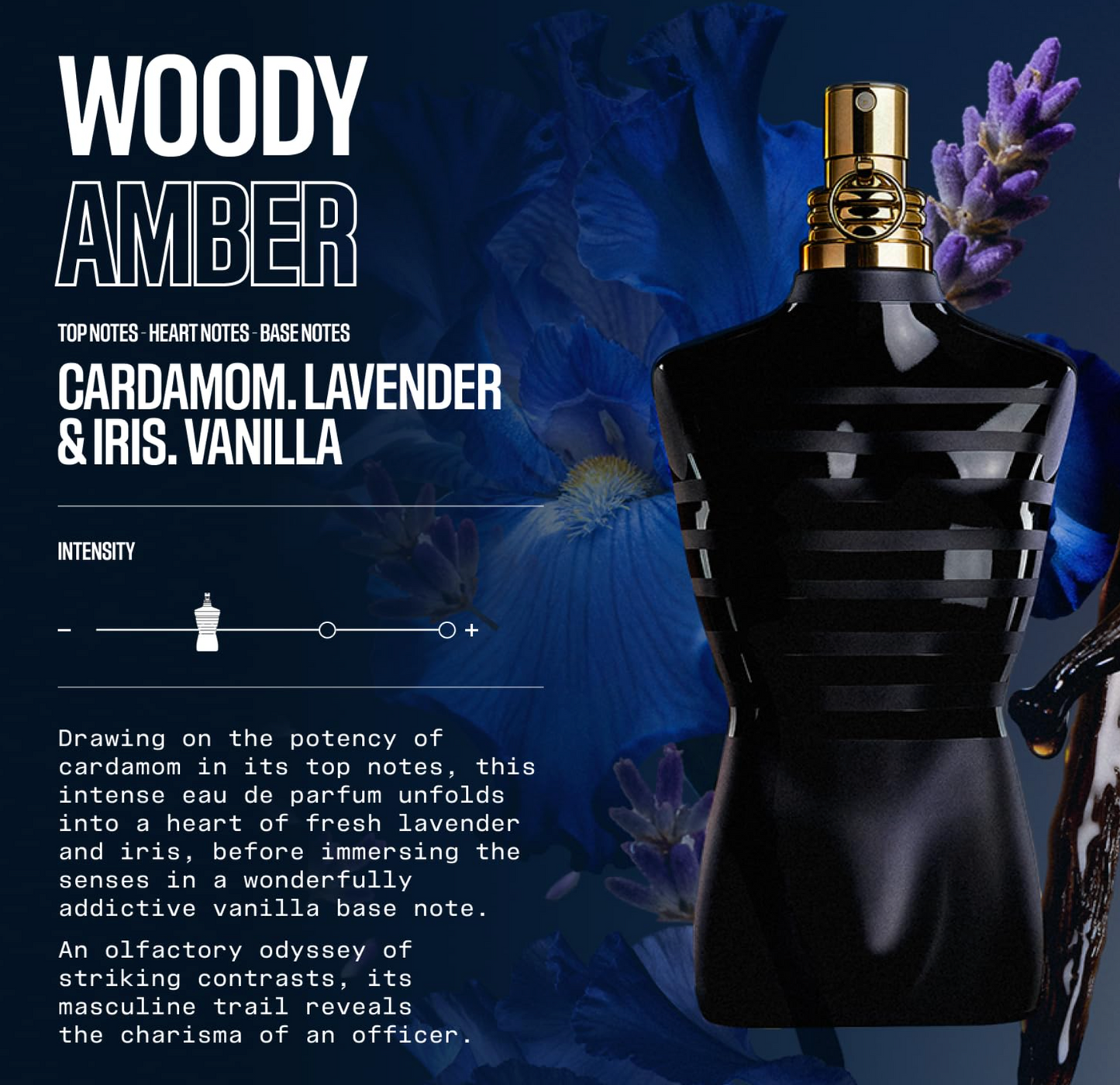Jean Paul Gaultier Le Male Le Parfum - Amber Woody Eau de Parfum Intense