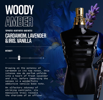 Jean Paul Gaultier Le Male Le Parfum - Amber Woody Eau de Parfum Intense