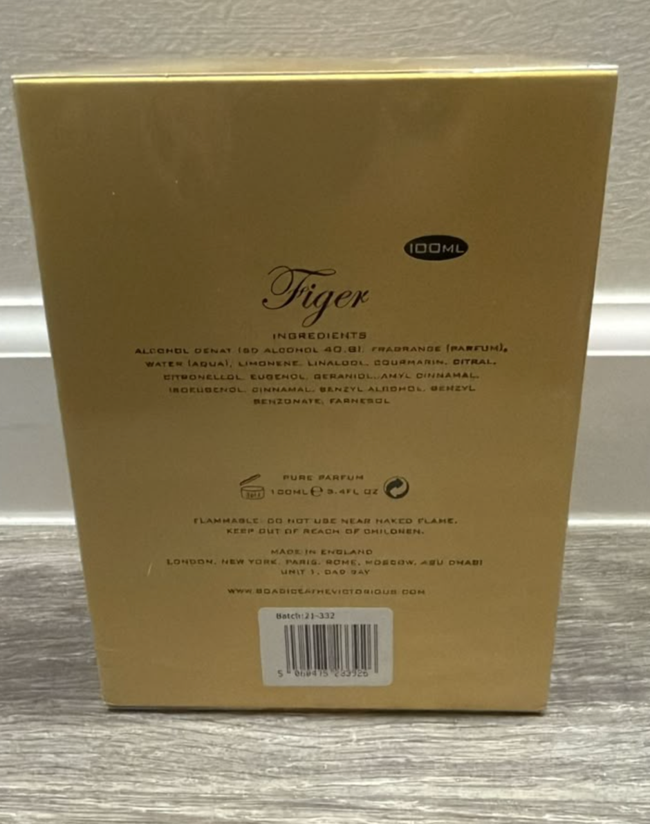 Boadicea The Victorious Tiger 100ml EDP Luxury Niche Unisex Perfume Authentic