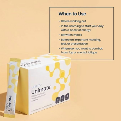 Unicity Drink Mix Trio Pack, Orange Balance, Lemon Unimate & Mixed Berry Balance, 90 Sachets