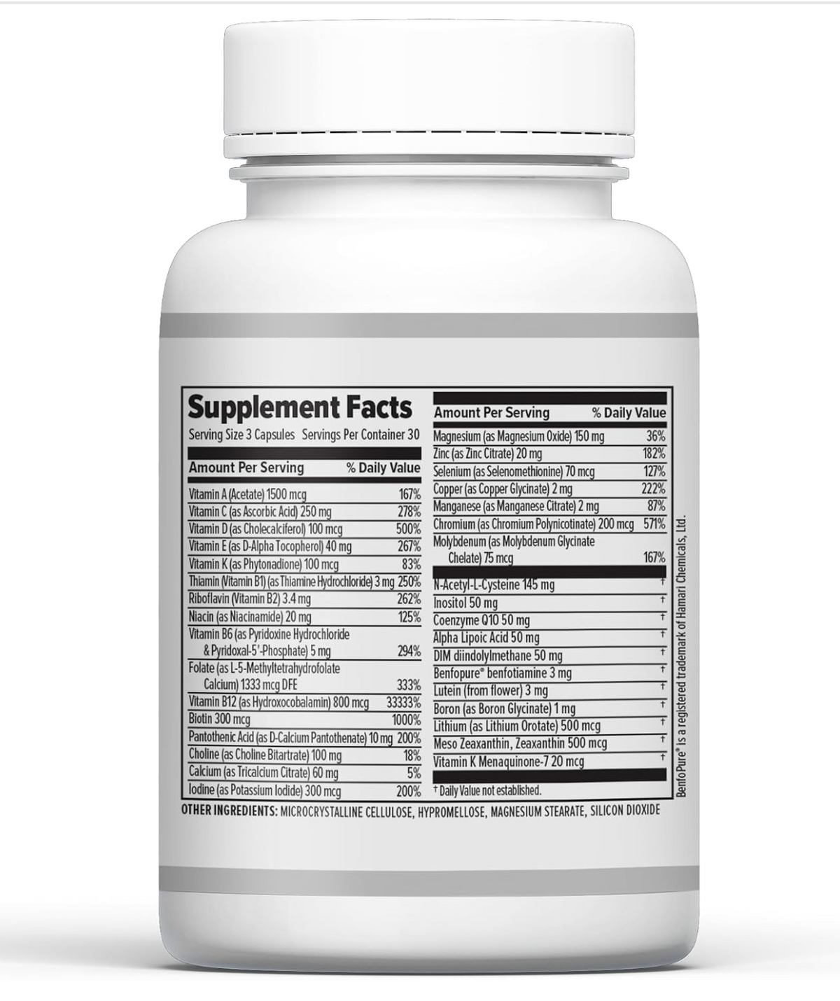 10X Health Methylated Multivitamin - 90 Capsules