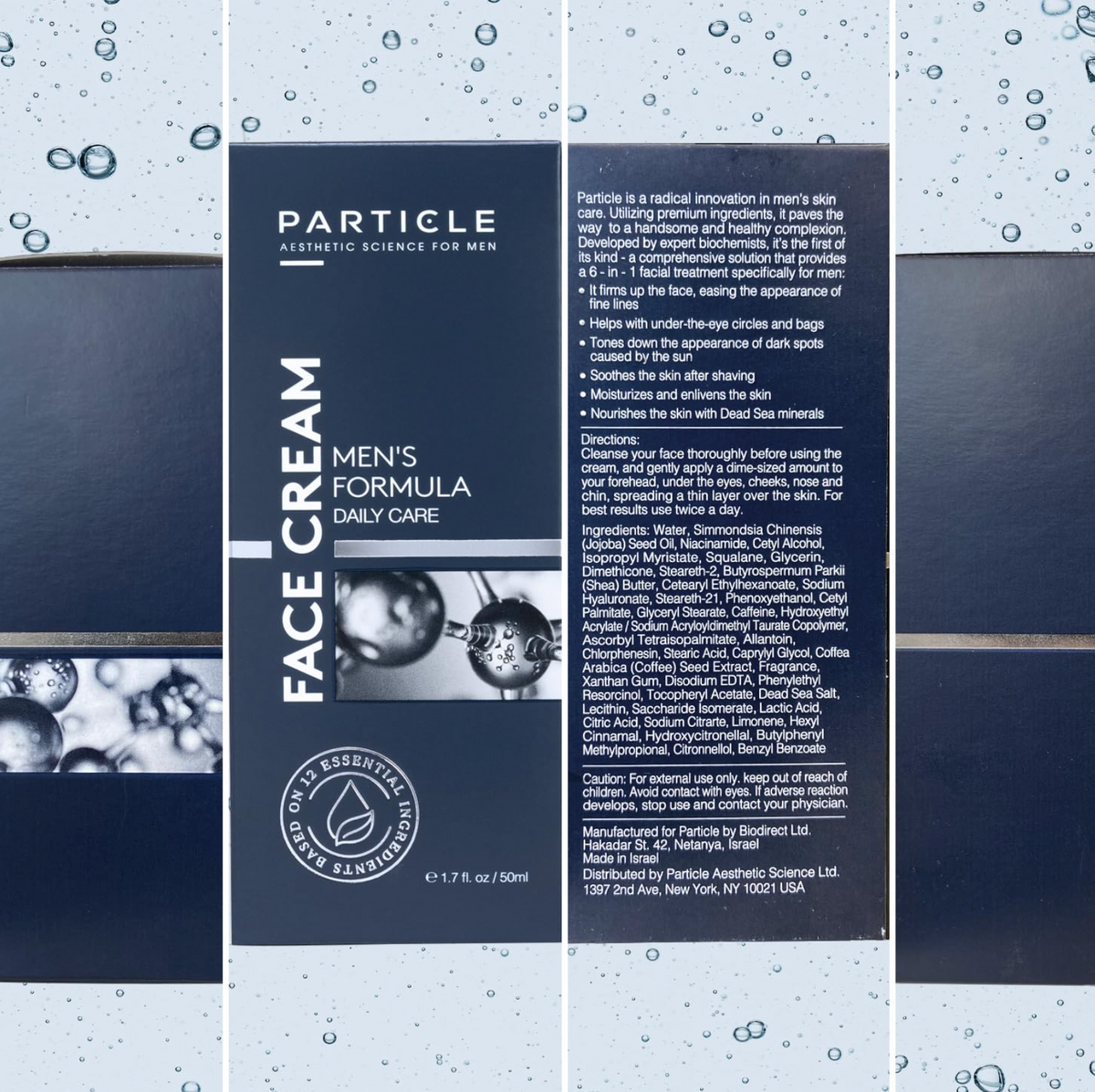 Particle 6-in-1 Face Cream for Men- PACK OF 2