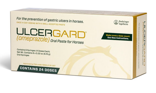 6 Pack Ulcergard (Omeprazole) Oral Paste Syringe (13.68 Gm)