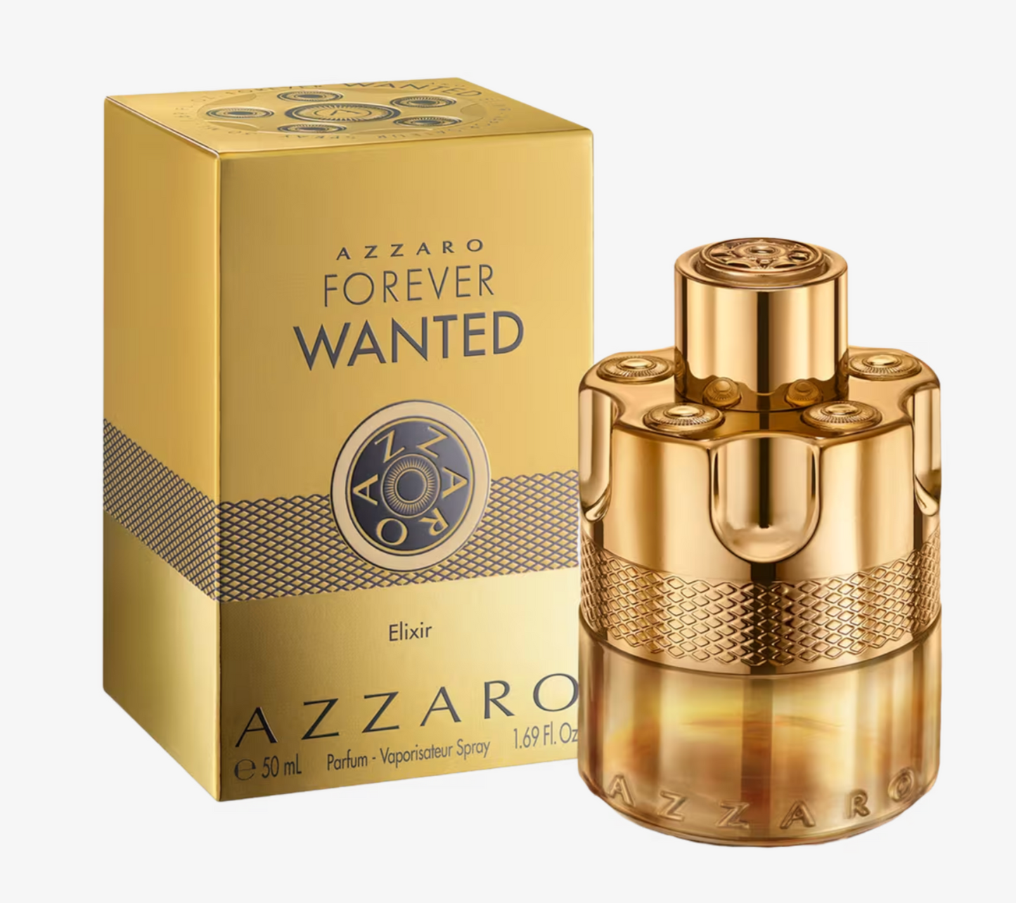 Azzaro - Forever Wanted Elixir - Mens Cologne - With Notes of Raspberry, Cardamom, and Leather Accord , 3.38 FL OZ ( 100ml)