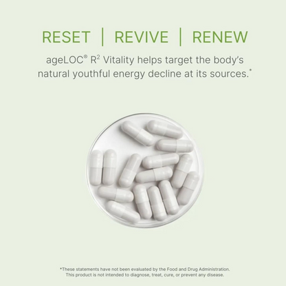 Nu Skin Nuskin Pharmanex ageLOC R2 Day Vitality energy renew recharge 180 Capsules