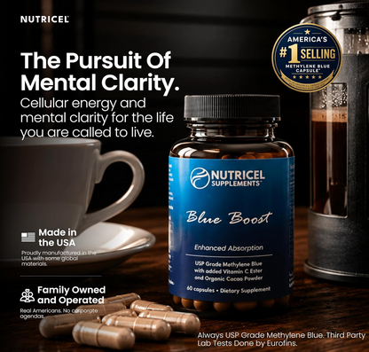 Nutricel Blue Boost – The Pursuit of Mental Clarity