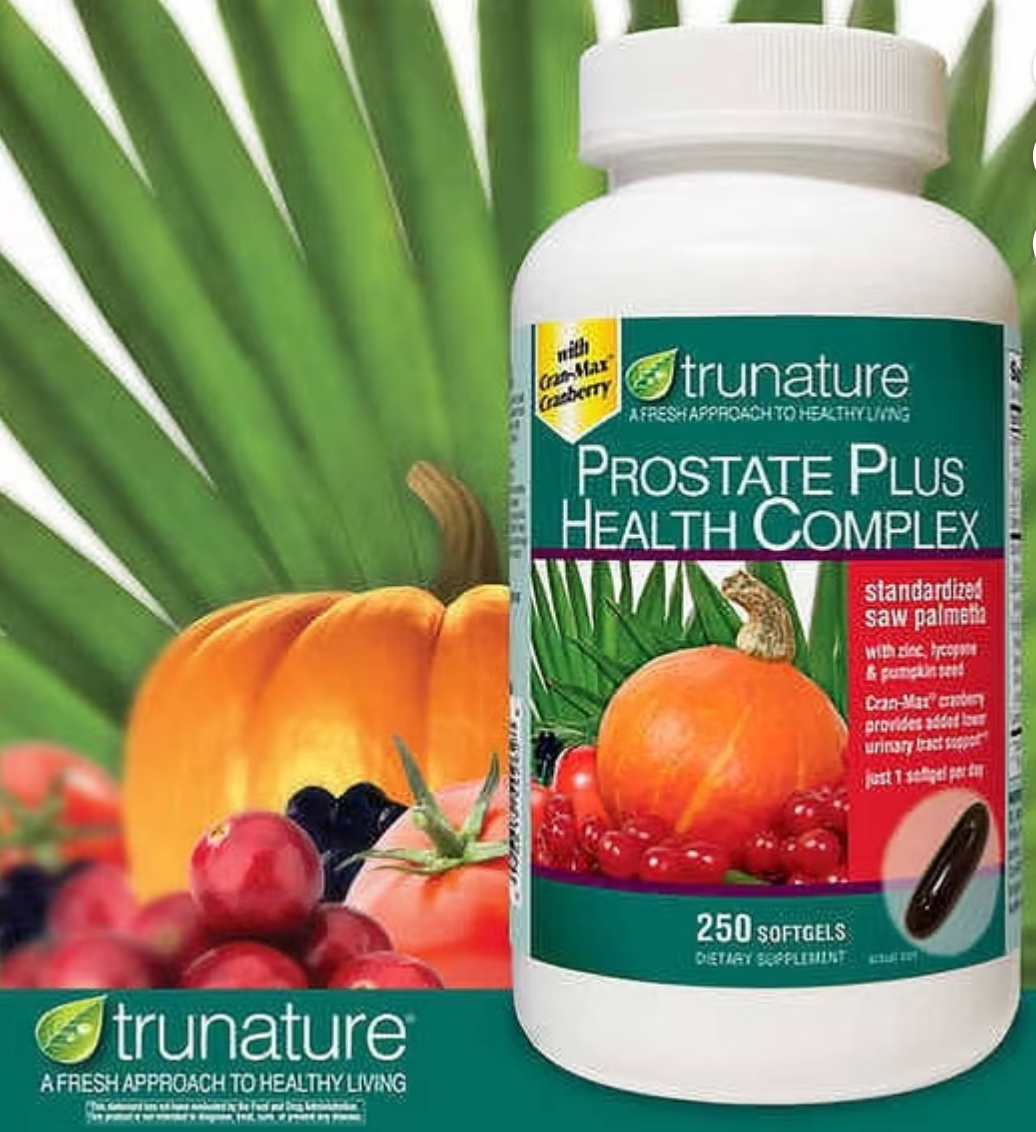 Pack of 2  TruNature Prostate Plus Health Complex - 500 Softgels