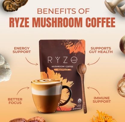 RYZE Mushroom coffee | 3 pack