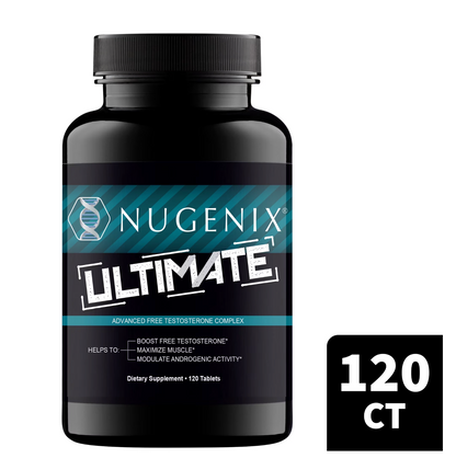 Nugenix Ultimate Testosterone 120 Ct, PACK OF 2