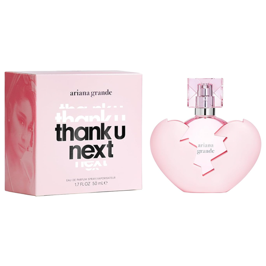 Ariana Grande Thank U Next Eau de Parfum – Floral Gourmand Musk Fragrance for Women 100ml, 3.4fl