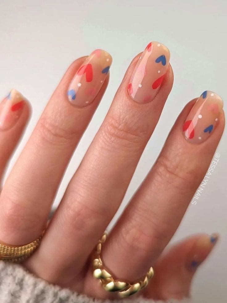 Short Coffin French Full Cover Acrylic Nails Press on Nails pink Smudge Handmade Nails Design 10 pcs