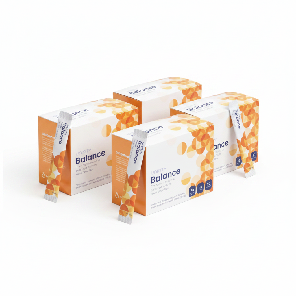 Unicity Balance Natural Orange 4-Pack