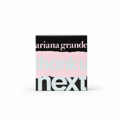 Ariana Grande Thank U Next EDP studio product photo