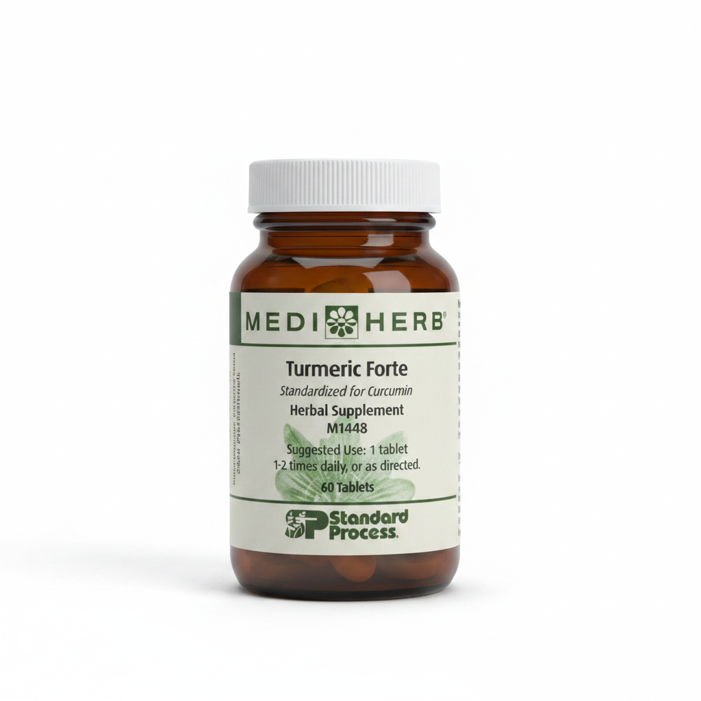 MediHerb Turmeric Forte studio product photo