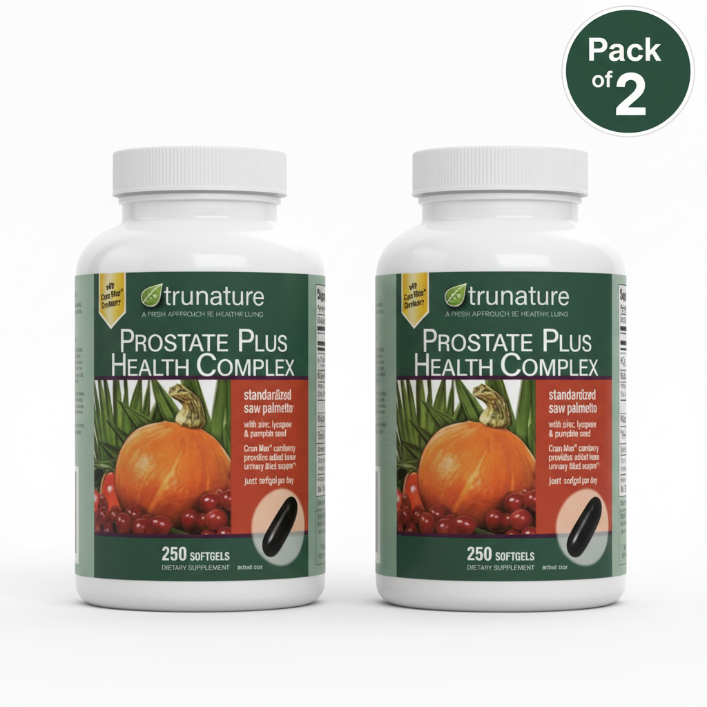 TruNature Prostate Plus Health Complex Pack of 2 bottles
