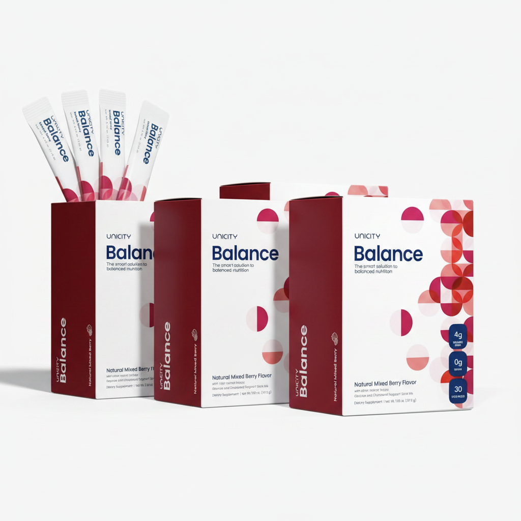 Unicity Balance Mixed Berry 4-Pack
